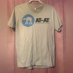 Star Wars AT-AT Crush Someone T Shirt American Apparel size medium
